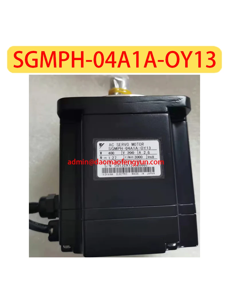 

Оригинальный, подлинный, абсолютно новый серводвигатель SGMPH-04A1A-OY13, SGMPH 04A1A OY13, быстрая доставка.