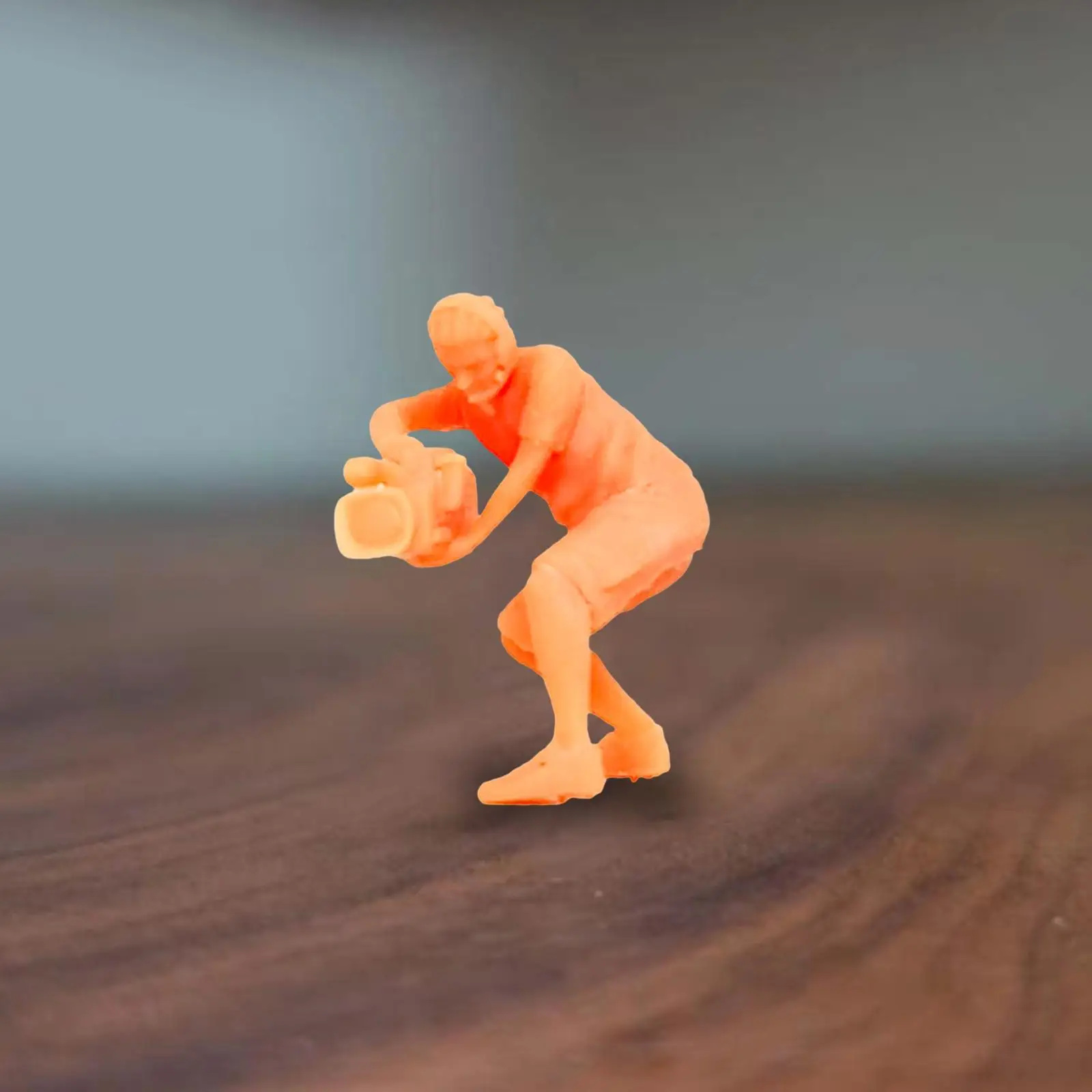 ฟิกเกอร์เรซิ่นขนาด 1/64 งานแฮนด์เมด โมเดลของเล่นจิ๋ว แอคชั่นฟิกเกอร์ สำหรับตกแต่งฉากทรายและโมเดลรถไฟ