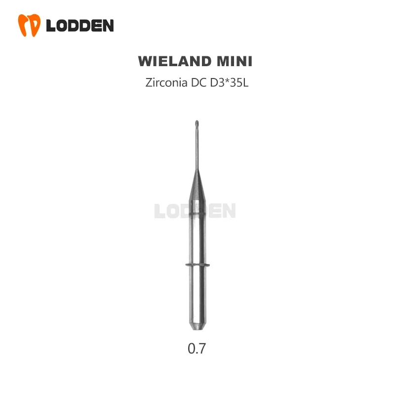 Wieland Milling Burs for Zenotec Mini Zenotec Select Machine Milling Zirconia PMMA Cutter D3 Bur for CAD CAM Grinding