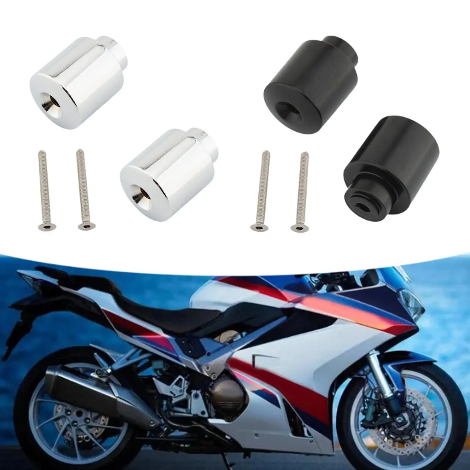 2Pcs Motorcycle Han…