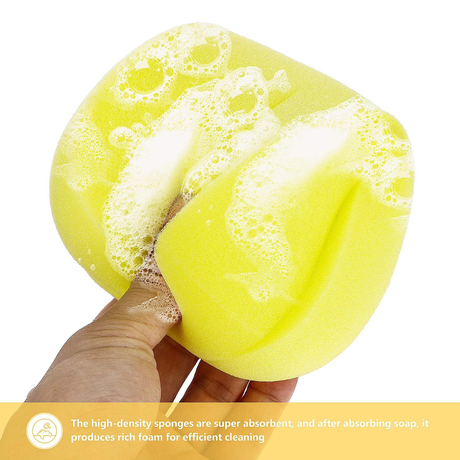 

10Pcs Multi-Functional Sponges High-Density Non-Scratch Sponge Kit for Car Washing Home Cleaning Dishwashing and Bathroom Use