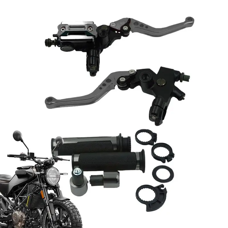 オートバイブレーキクラッチ頑丈なオートバイレバー-7-8-22-ミリメートル調整可能なブレーキレバー油圧ブレーキオートバイ
