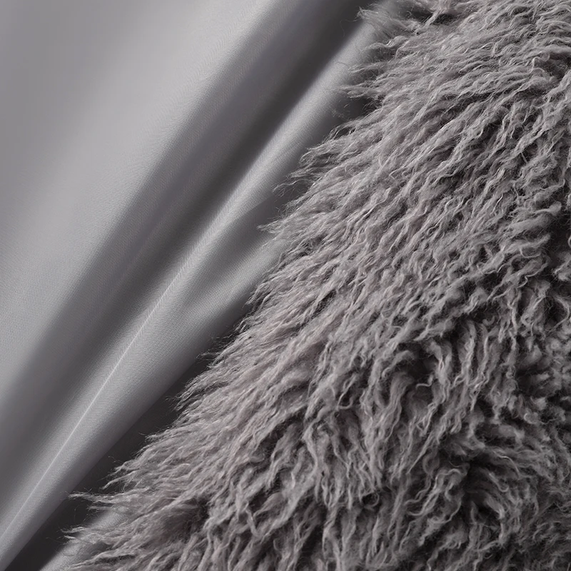 Neo Mint Extra Long Luxury Lamb Fur Teddy Coat Women 2024 Winter Ladies Mob Wife Style Oversized Chunky Faux Fur Jacket Overcoat