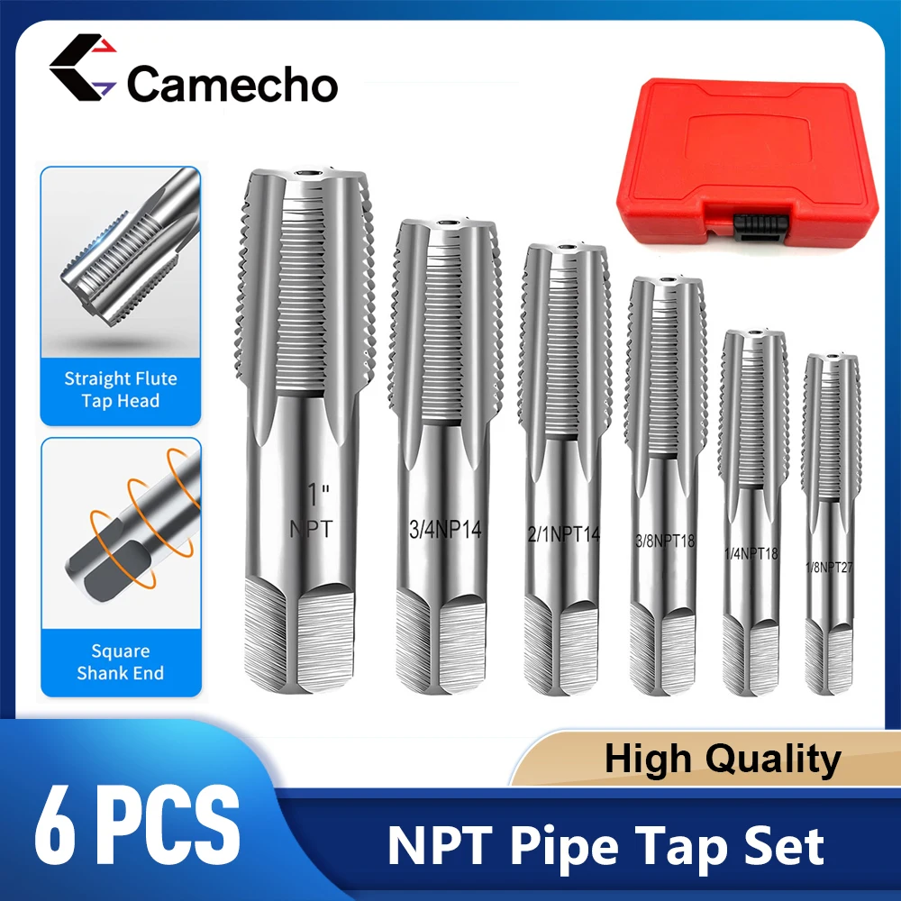Camauditeur-Ensemble de robinets NPT en acier au carbone, ensemble de robinets NPT avec rangement, filetage, immunisation, TANIncluse, 3/4, 1/2, 3/8, 1/4, 1 po, 8 po, 5 pièces