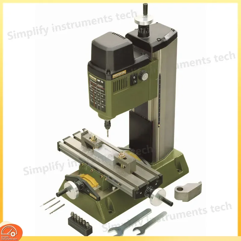 MF70 Micro Milling Benchtop Precision Drilling and Milling for Metal Wood Plastic CNC Hobbyist