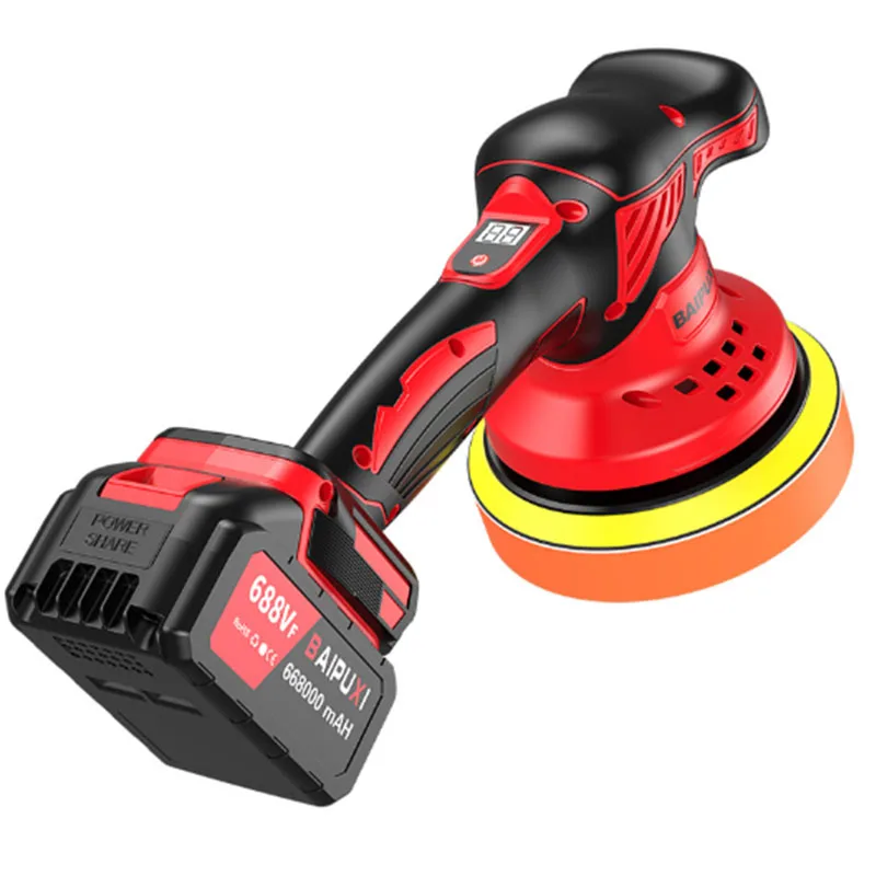 

Cordless Car Polisher Waxer Multifunctional Household Commercial Use Machine for Car Washing Cleaning Waxing and Polishing