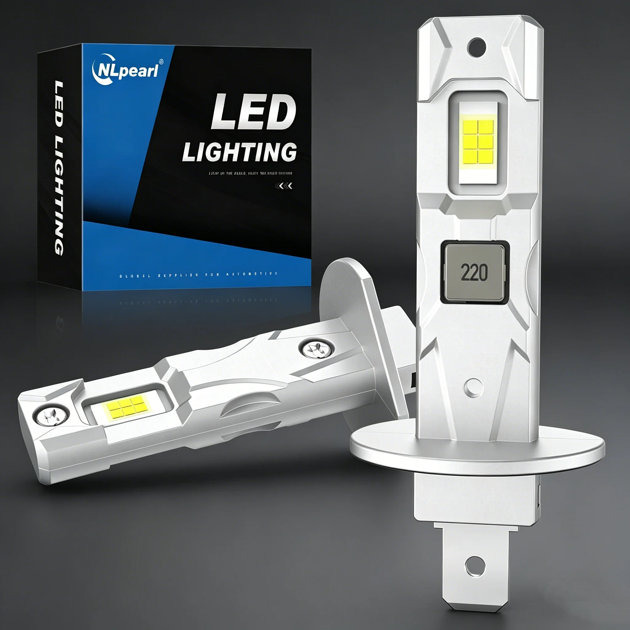 

Светодиодные фары NLpearl H1 Canbus 120W 20000LM, светодиодные противотуманные фары H1, лампы 6500K, автомобильные фары, диодные противотуманные лампы 12V 24V, белые лампы