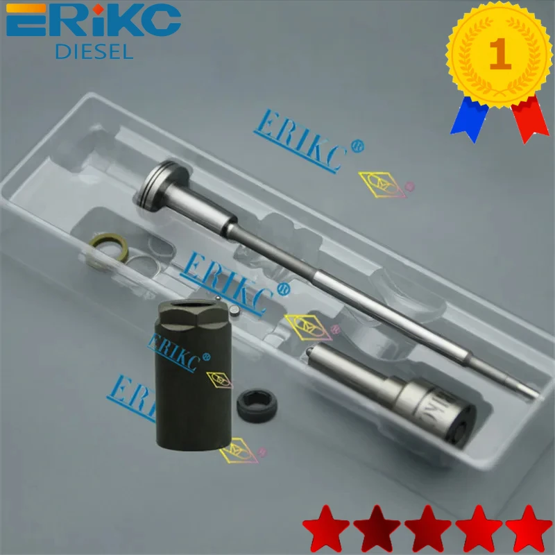 ERIKC Nozzle DLLA145P926 Valve F00VC01043 Nut F00VC14010 Injector Overhaul Repair Kits Diesel CR Suit 0986435022 for 0445110047