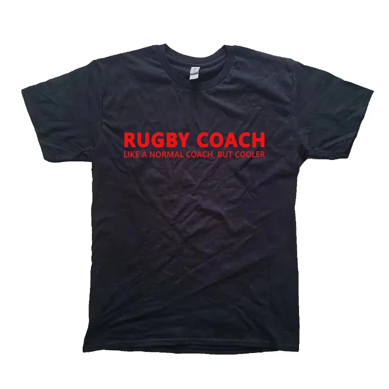 New  2022 Men Rugby Trainer Definition Rugby Instruction T Shirts Graphic  Streetwear Short Sleeve Birthday Gifts  T-shirt
