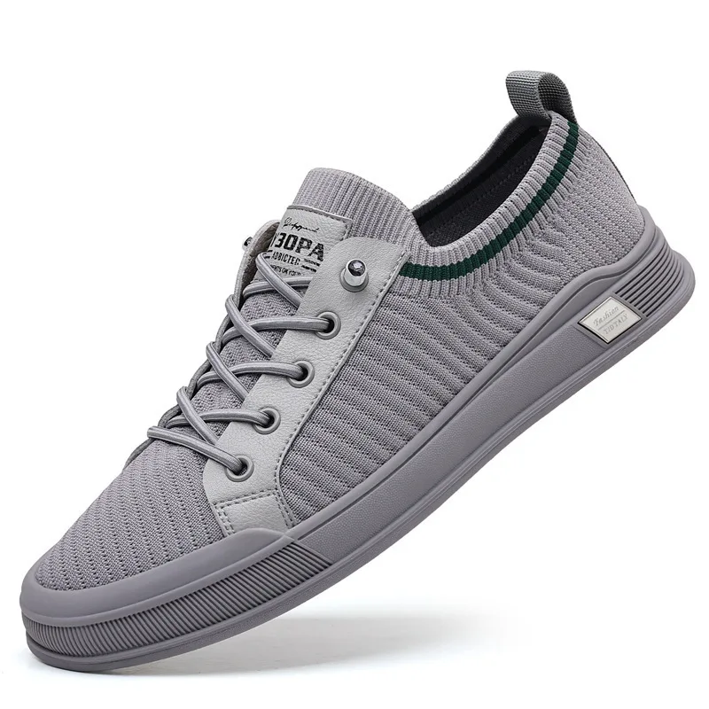 New Summer Men's Shoes Feizhi Mesh Shoes for Men Are Breathable, Lightweight and Thin Trendy Comfortable and Casual Sports Shoes