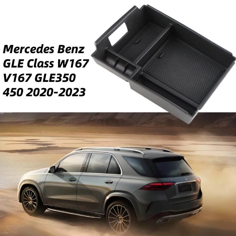 

Center Console For Mercedes Benz GLE Class W167 V167 GLE350 450 2020-2023 Armrest Storage Box Inner Storage Holder Accessories