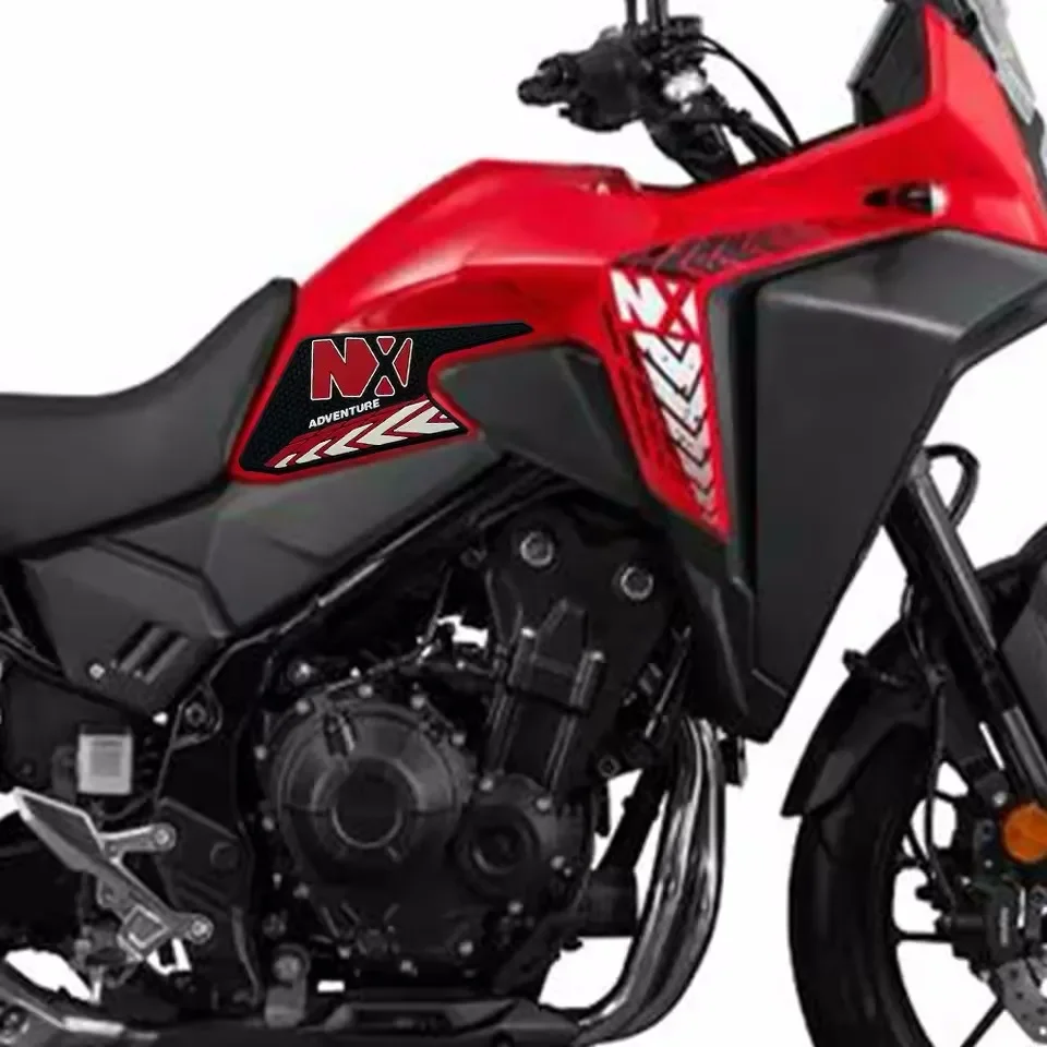 For Honda NX400 NX500 Accessories Non-slip Rubber Fuel Tank Anti-slip protective Stickers Moto Decals HondaNX400 HondaNX500 2024