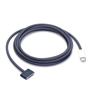 USB Typ C auf magnetischen Magsafe 3 Generation Kabel Ladegerät Adapter für MacBook Pro Air 14 16 M2 140 W Schnellladekabel Kabel 2 m