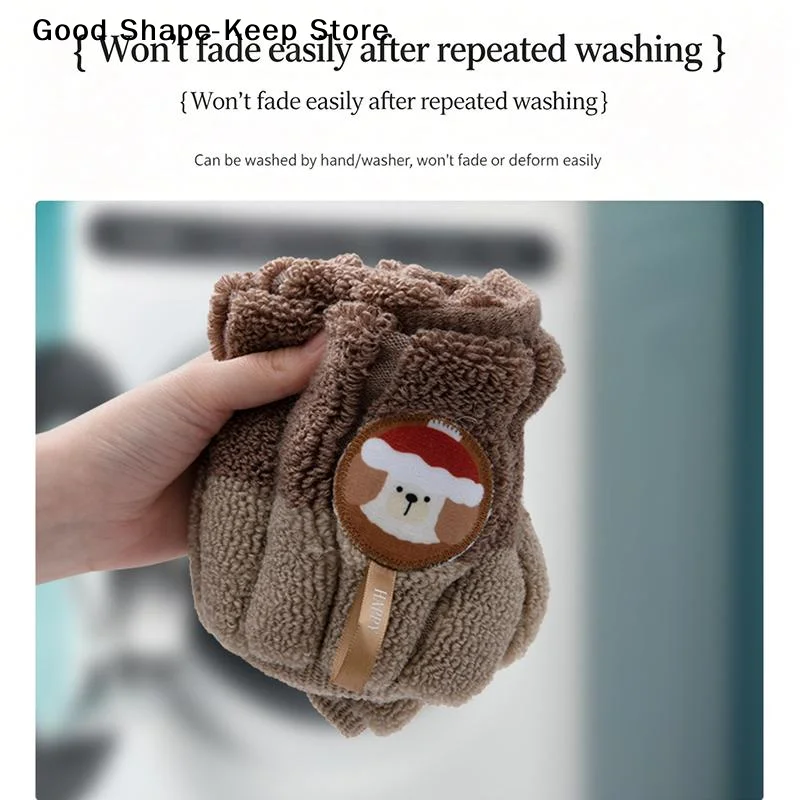 dailyThick Knitted Toilet Mat Portable Color Block Washable Toilet Cover for Cozy Home Bathroom AccessoryDaily products