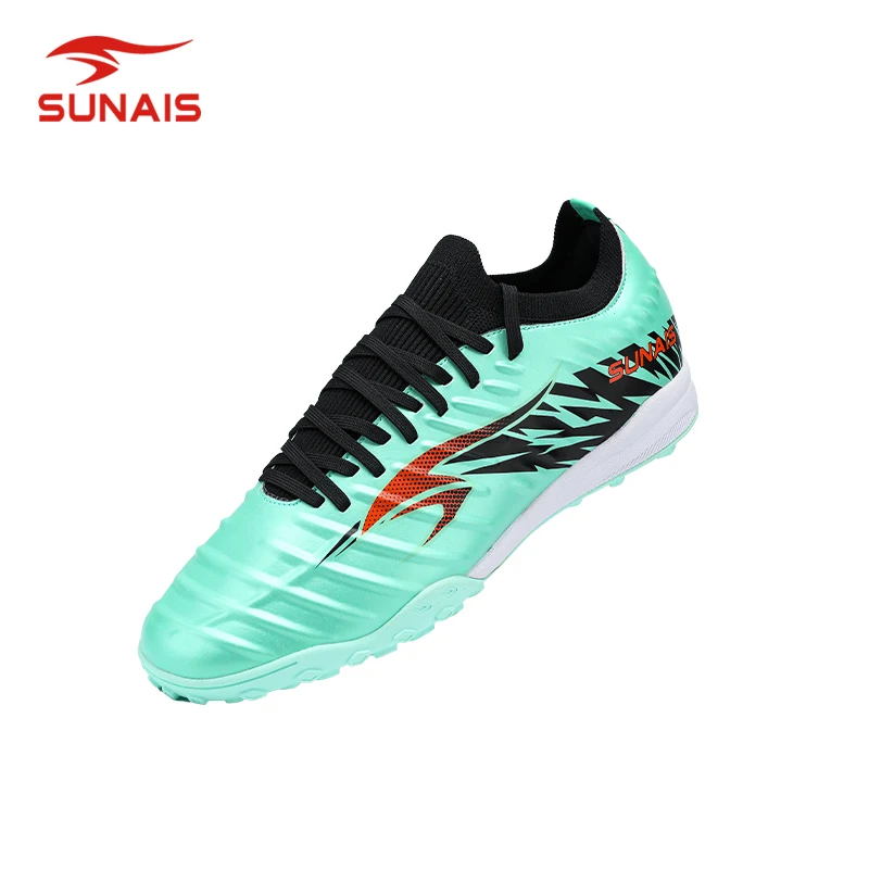 SUNAIS New Men Training TF Soccer Shoes Artificial Grass Anti-Slippery Youth Football Shoes AG Sports Training Shoes 835241