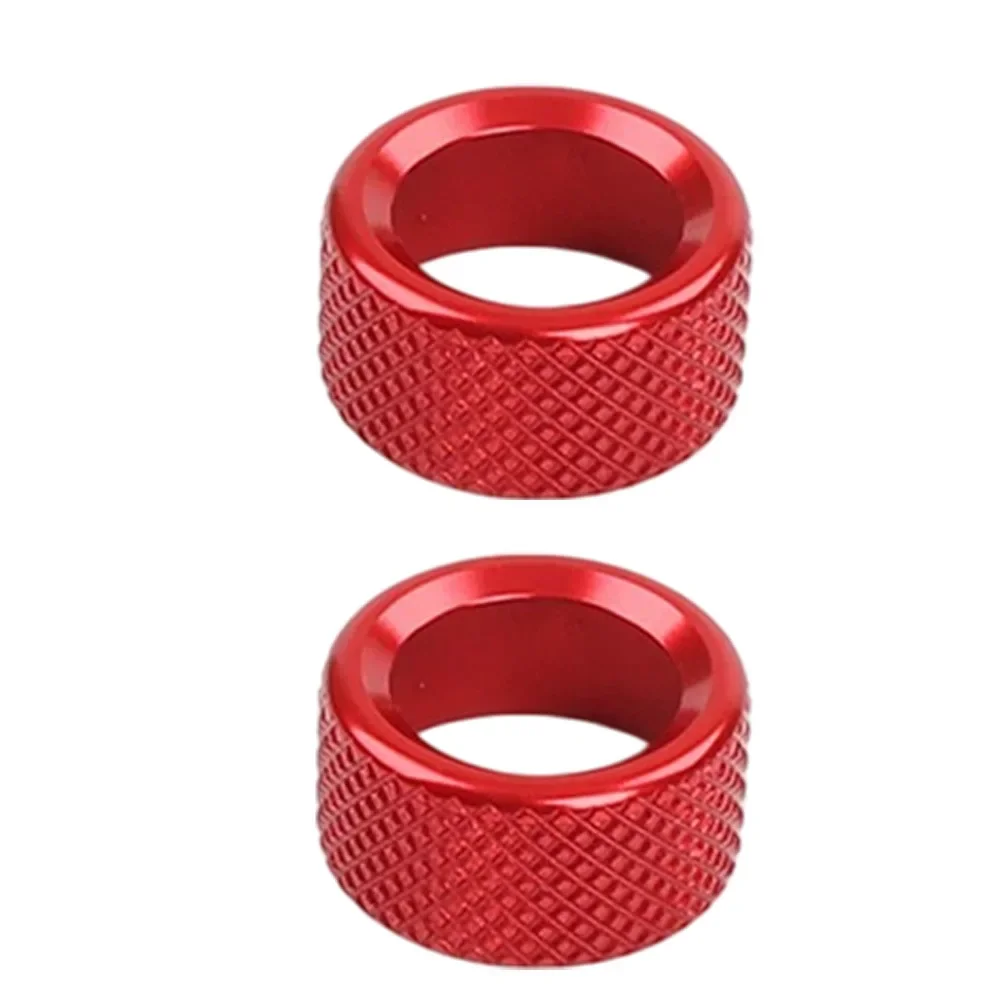 Car Radio Audio Volume Adjustment Knob Cover For Kia For Forte 2019-2024 Auto Volume Knob Ring Decoration Cover Interior