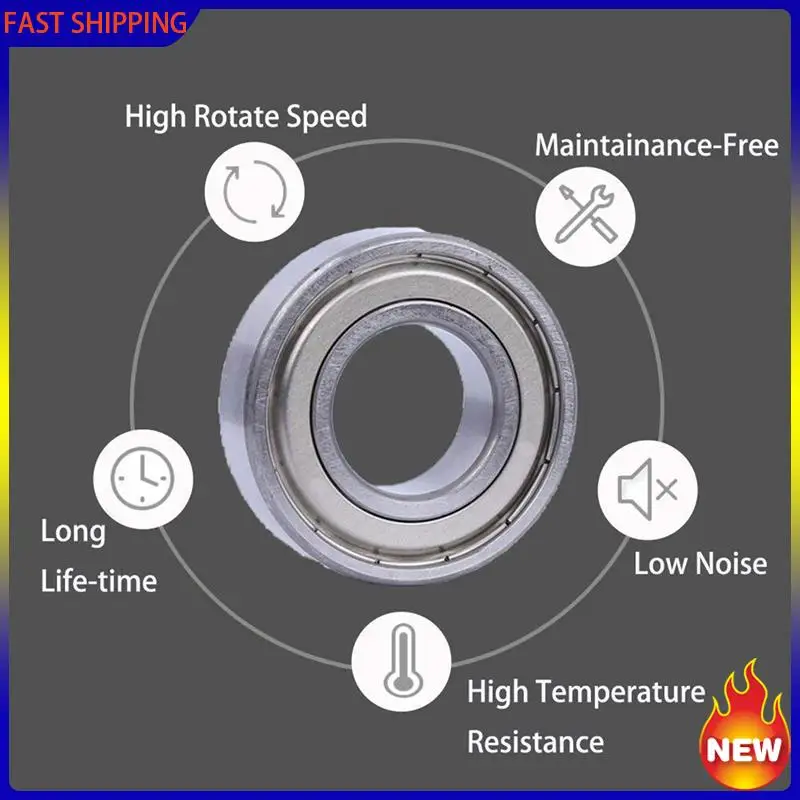 Especial 75Pcs 608 ZZ Ball Bearings, 608Zz Metal Double Shielded Miniature Deep Groove Skateboard Ball Bearings(8Mm X 22Mm X 7Mm