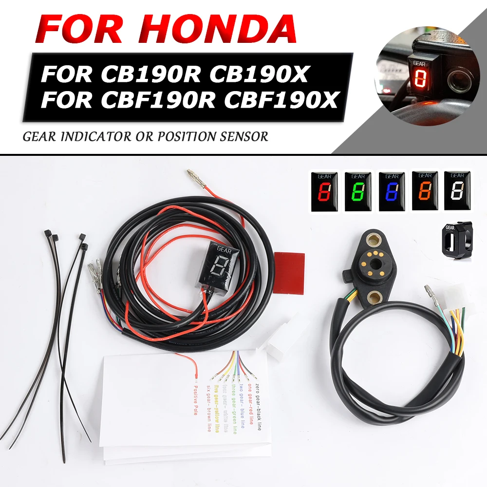 

For Honda CB190R CB190X CBF190R CBF190X CB 190 R X CBF 190 X Motorcycle Accessories Gear Indicator Position Sensor Speed Display