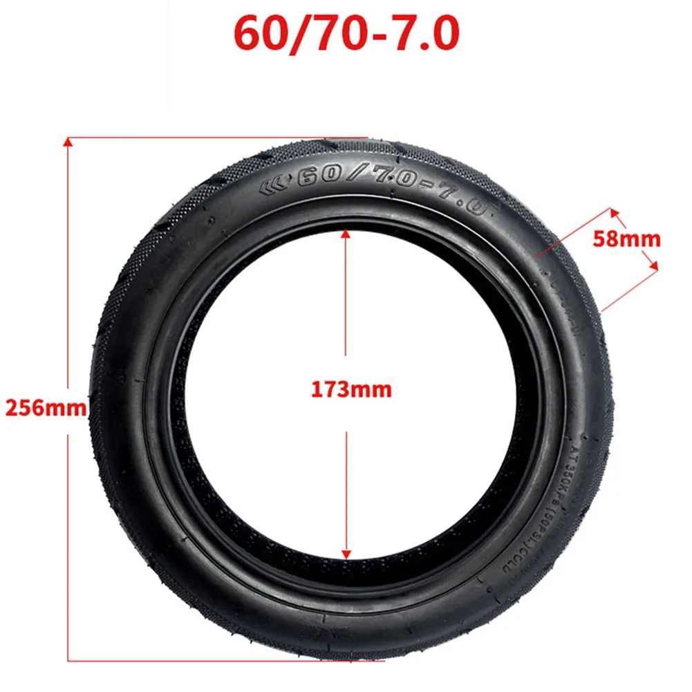 10 Inch 60/70-7.0 Tubeless Tyre Replacement For Xiaomi 4Pro Electric Scooter Cycling Scooter Parts Accessories 256*58mm
