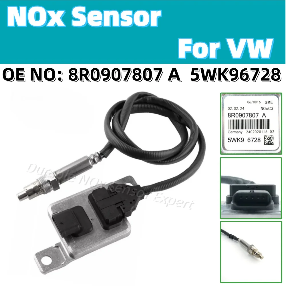 

High quality New 8R0907807A 5WK96728 5WK9 6728 Nox Sensor Nitrogen Oxide Sensor for Audi Q5 2.0 TDI