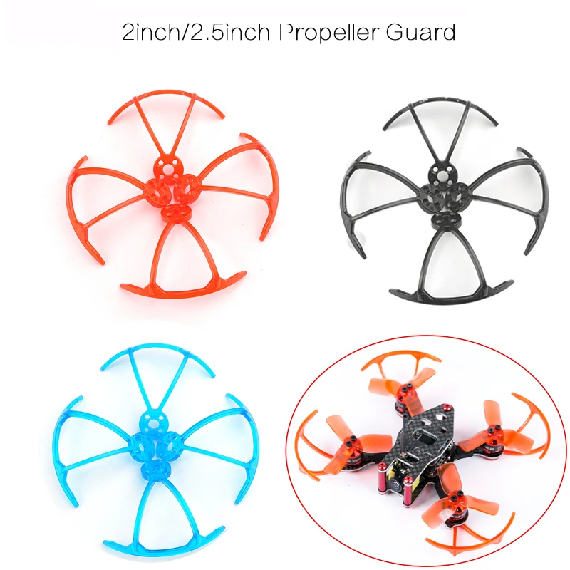 4pcs Propeller Guard Prop Protection Cover for 90-130 RC FPV Racer Drone 2/2.5 Inch Blade 1102/1103/1104/1105 Motor 5% OFF