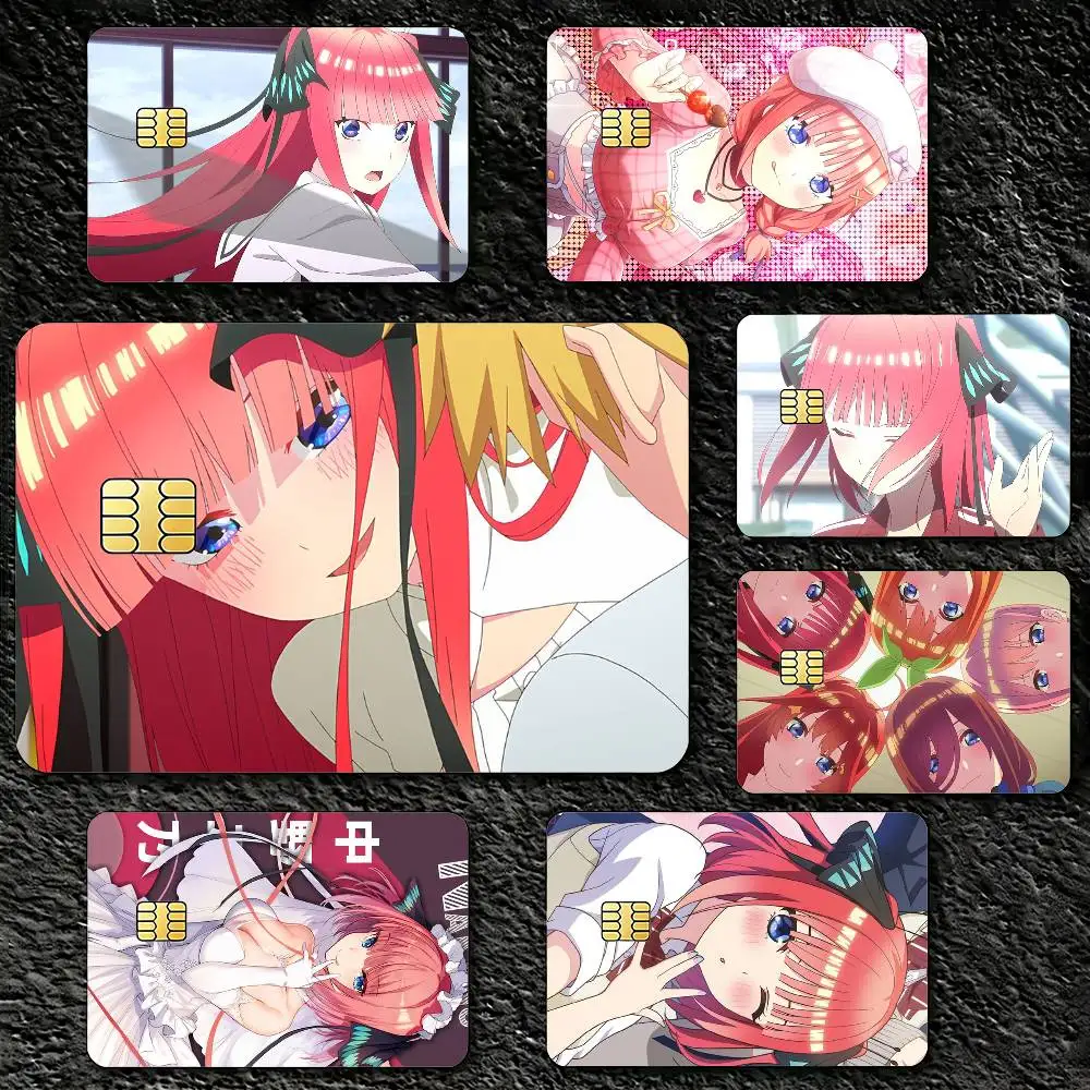 

N-Nino N-Nakano Anime Sticker Decoration Creative Bank Card Bus Metro Waterproof Sticker