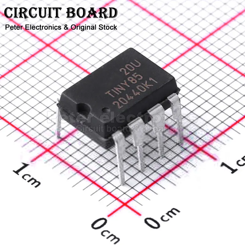 

(1-10piece) ATTINY85-20PU DIP-8 MCU 8-Bit Control MCU ATTINY85 20PU DIP-8 IcParts Circuit Board 100% New STOCK