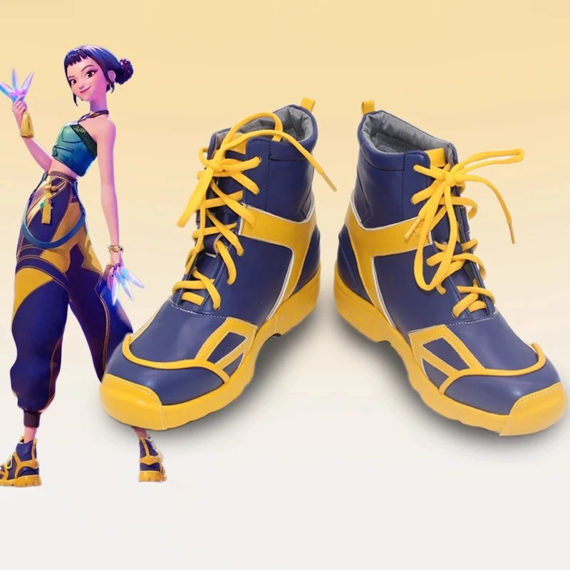 

Zoey Cosplay Shoes Game KPop Demon Hunters Role Play Performance Boots For Women Girls