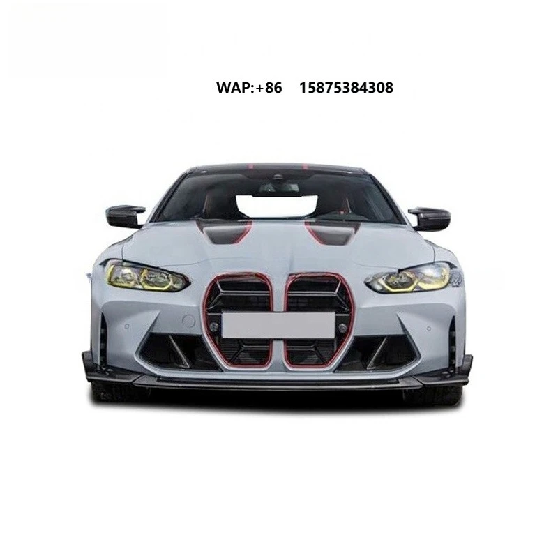 

Latest New Design Dry Carbon FIiber Upgrade CSL Style Auto Parts Car Grille for M3 M4 G80 G82