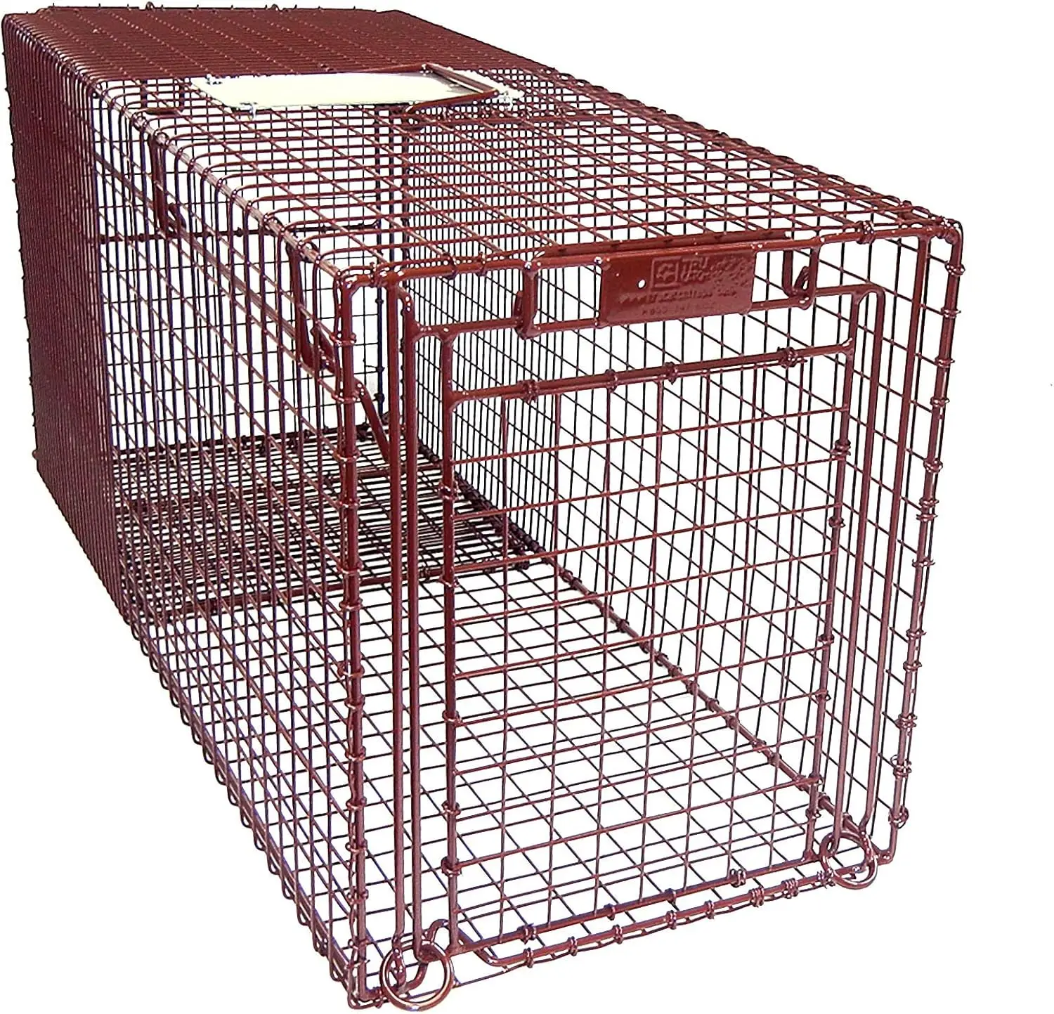 

Humane Live Animal Trap - Easy & Safe Catch & Release Animal Trap for Cats, Rabbits, & Other Small Animals - Durable