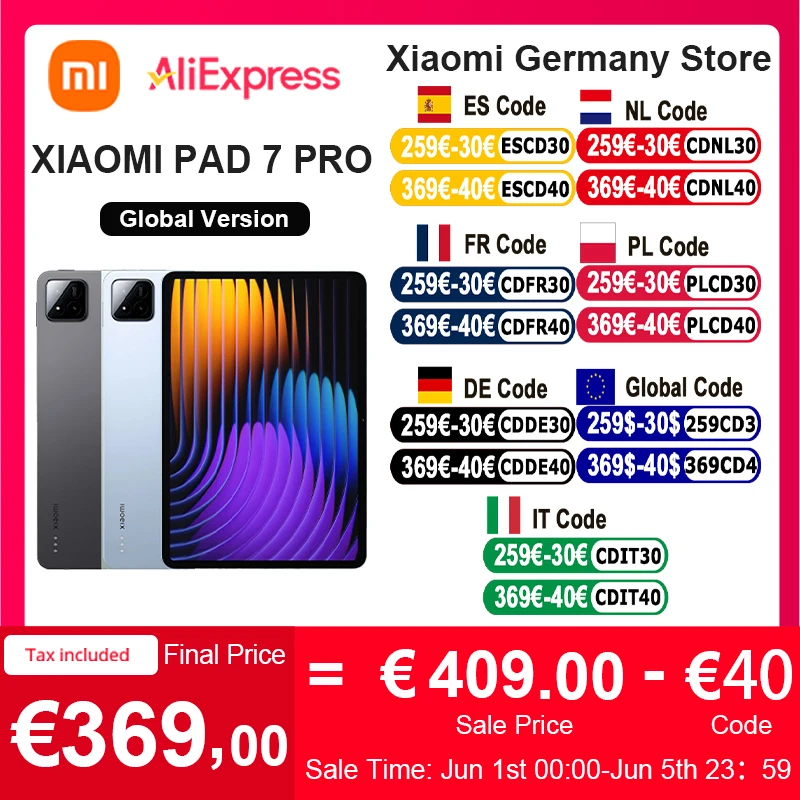 Globale version xiaomi pad 7 pro xiaomi hyperalc 144hz snapdragon 8s gen 3 mobile plattform 8850mah