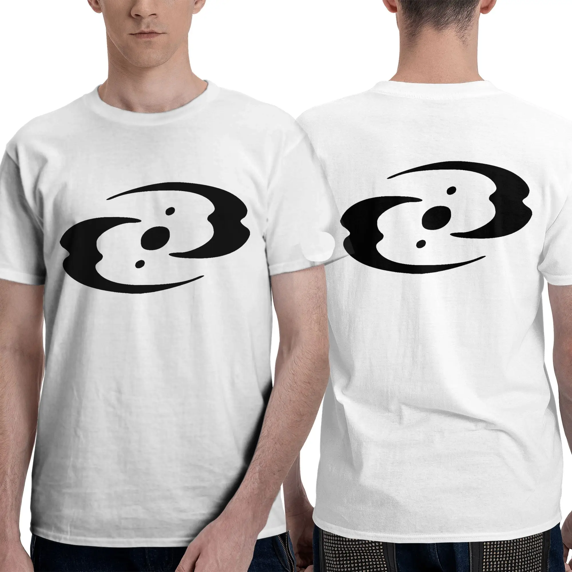 T-Shirt pour hommes avec symbole des trois vertus Bionicle, double face, grande taille, col rond, en coton, manches courtes, été