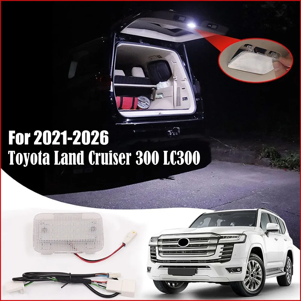 LED Tailgate Lighting For Toyota Land Cruiser LC300 2022 2023 2024 2025 Trunk Lamp Camping Light Car Lighting Accessories