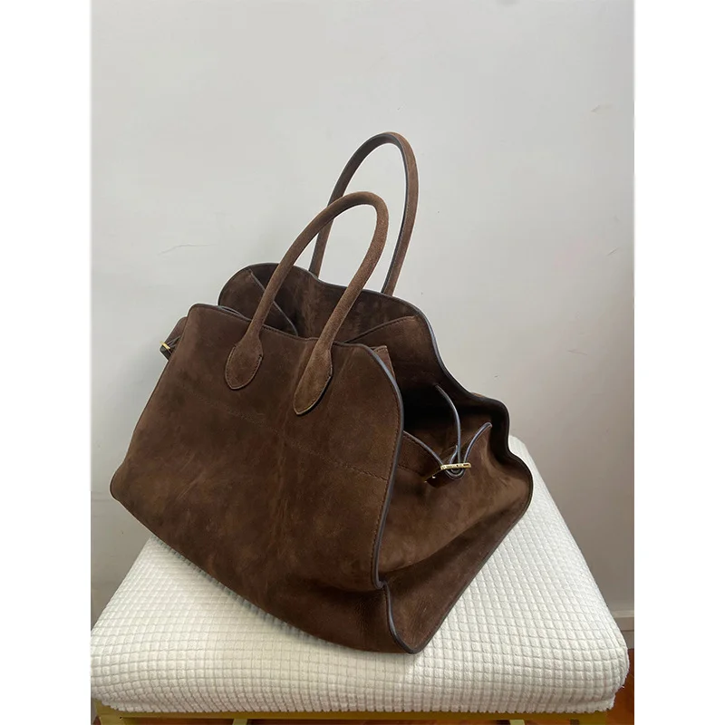 Autumn Winter Handbag All-Matching Top Handle Bag for Women Girl Fashion Shoulder Bags Large Capacity Commuting Bag