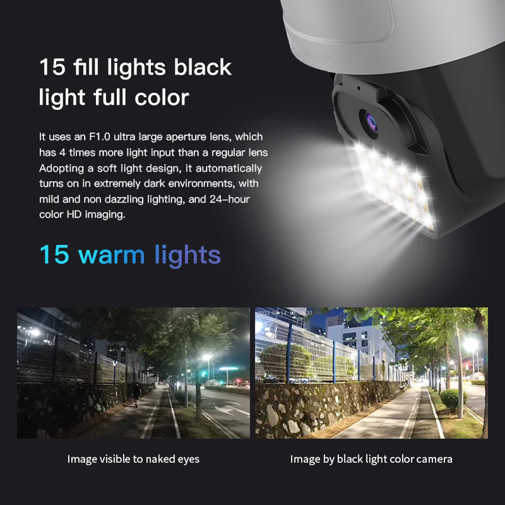 Vstarcam 4MP HD PTZ Camera Full Color Night Vision Outdoor Wifi Surveillance Home CCTV Security IP66 waterproof Cameras