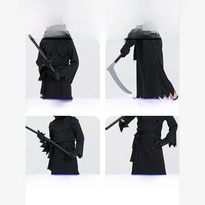 ชุดคอสตูมยมทูตวันฮาโลวีน ไฟกลางคืนแบบเสี้ยวจันทร์ สำหรับผู้หญิง งานเทศกาล การแสดงบนเวที เสื้อผ้าพื้นเมืองจีนแบบดั้งเดิม