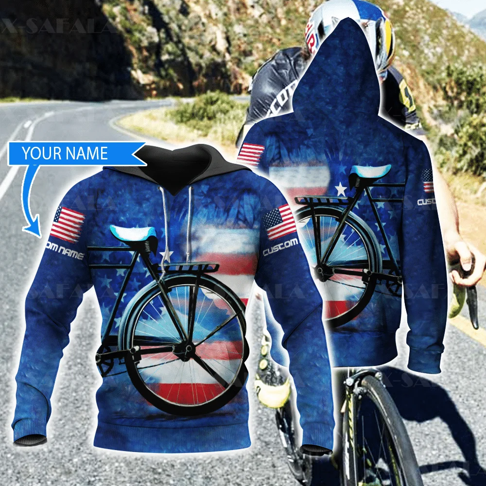 

Cycling America BMX Dirt Bike Cross-Country Bicycle 3D Full Print Hoodie Man Women Outwear Zipper Pullover Sweatshirt Unisex-5