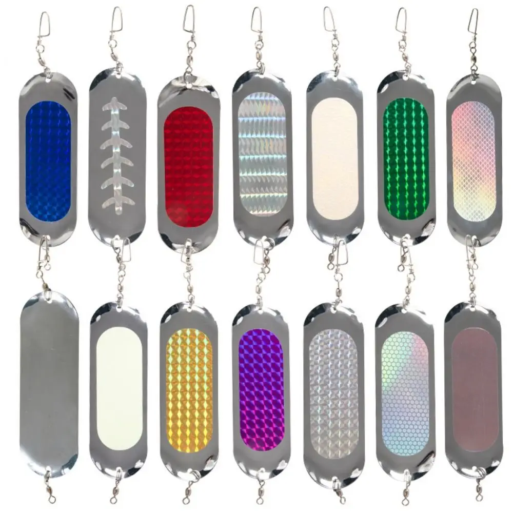

Reflective Fishing Trolling Flasher Glow Durable Flasher Fly Trolling Lure Sturdy Swim Bait Diving Flash Board Underwater