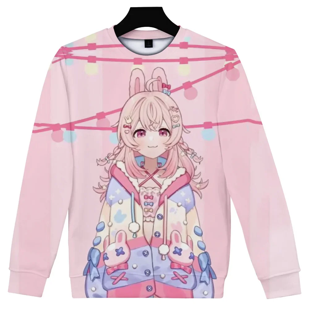 Anime Pipkin Pippa 3D Print Oversized Hoodie Women Men O-neck Long Sleeve Crewneck Sweatshirt Casual Tracksuit Funny Clothes