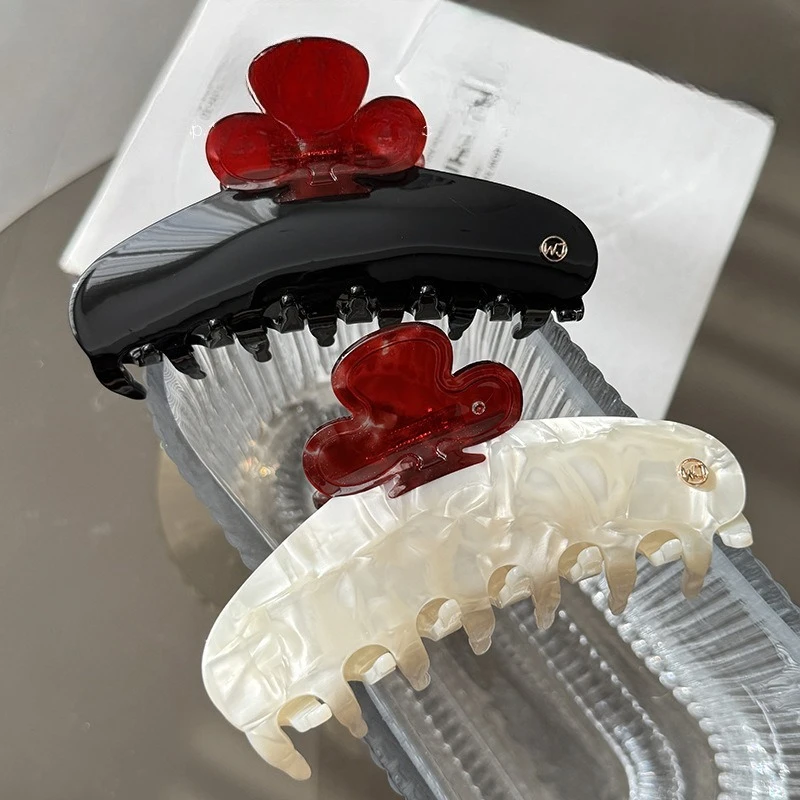 

Acetate Hair Claw Clip Fashionable & Versatile Hair Accessory for Women, Smooth Grip, Stylish Design, Durable & Lightweight