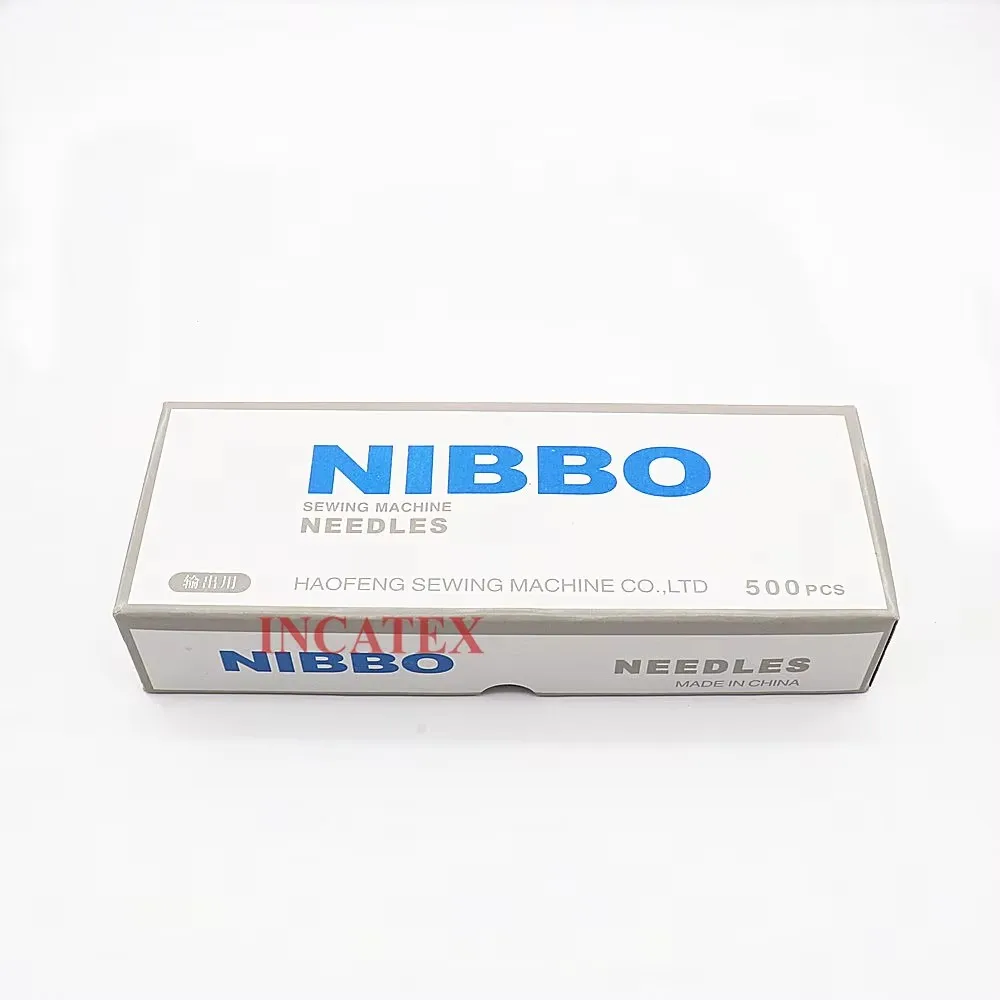 500 Pcs Genuine NIBBO Embroidery Needle DBXK5 65/9 70/10 75/11 80/12 90/14 For Tajima Barudan SWF China Embroidery Machine
