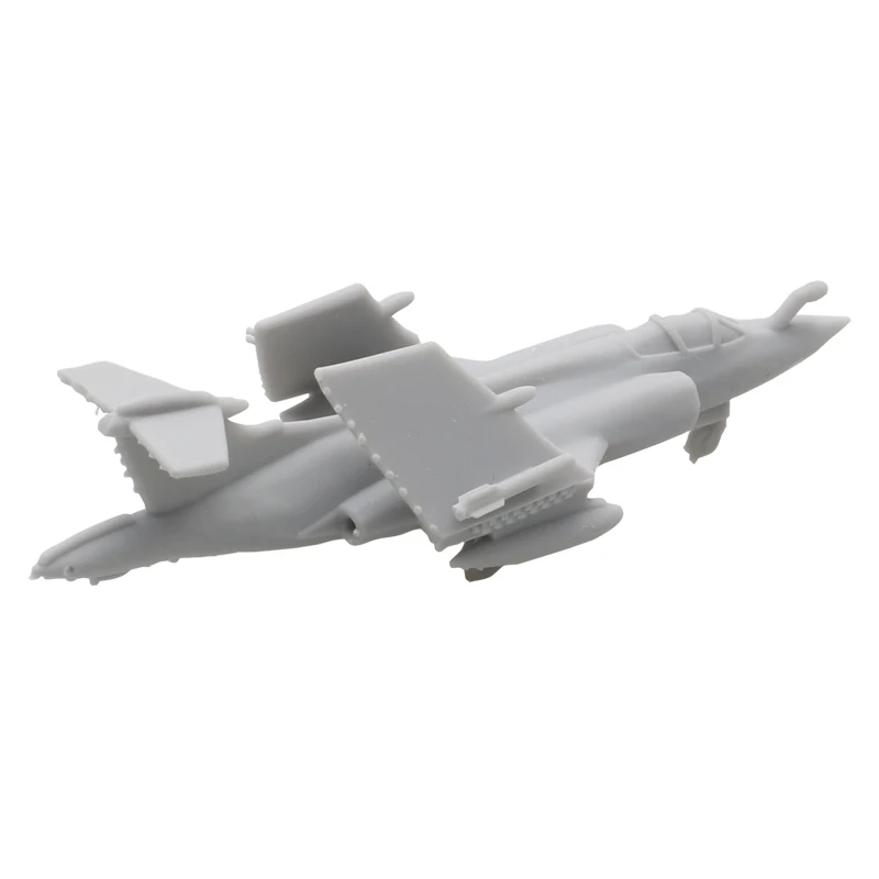 10PCS 1/2000 700 400 350 Buccaneer Model Shipborne Maritime Attacker Aircraft DIY Fold-wing Banana Jet Fighter Toys for Display