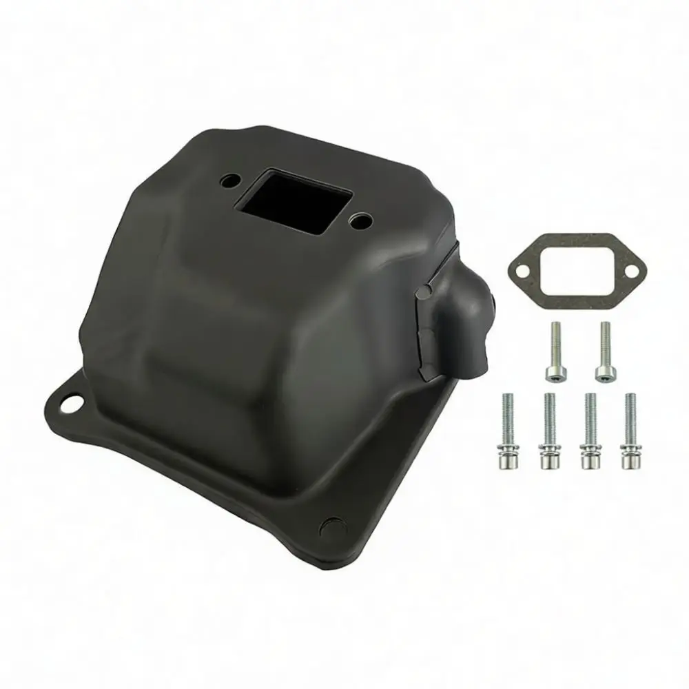 Muffler Exhaust For Stihl MS440 MS460 Chainsaw 1128 140 0603 Replacement Professional Garden Power Equipment Parts