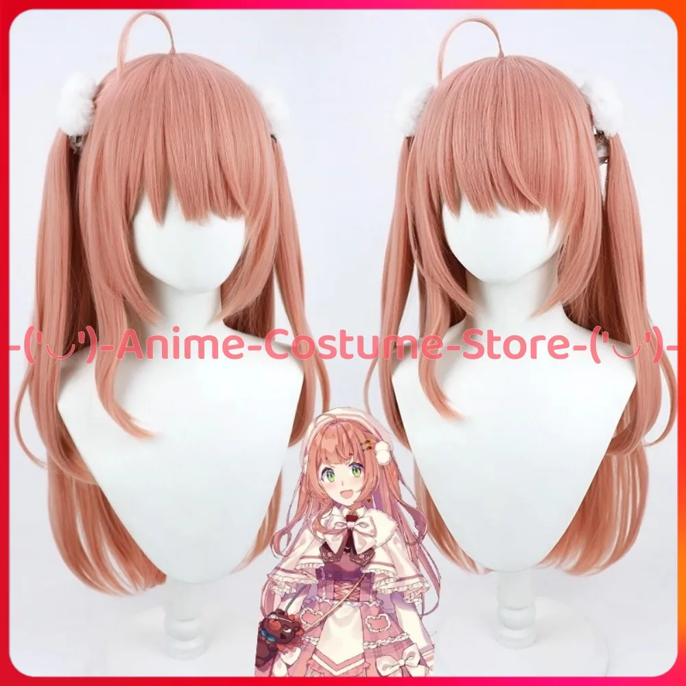 

NIJISANJI VTuber Homma Himawari Cosplay Wig Anime Character Halloween Carnival Party Costume Wigs Heat Resistant Synthetic Hair