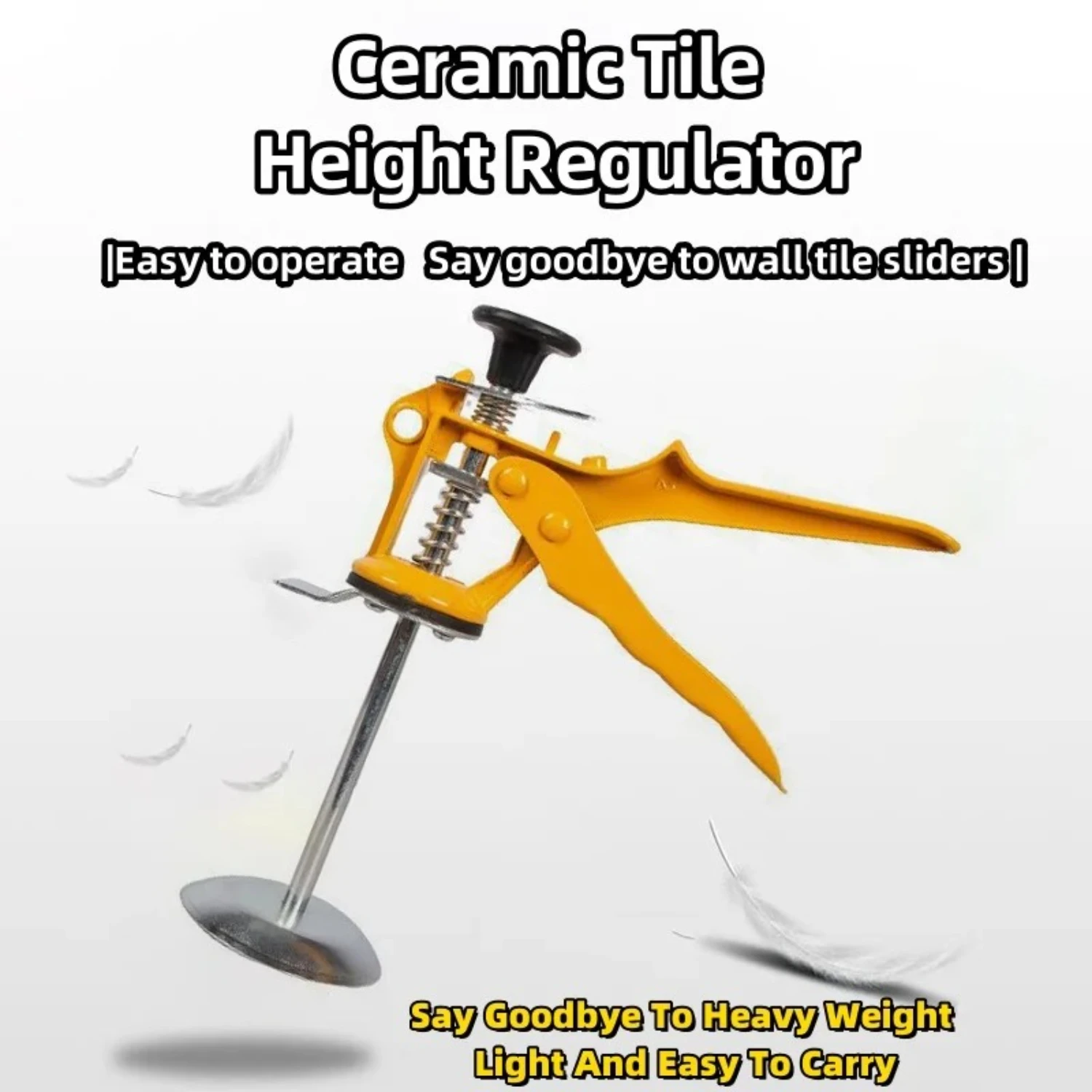 Ceramic Tile Lift Regulator All Metal Top Height Regulator Positioning Leveler Heightening Tile Artifact Convenient AndEfficient