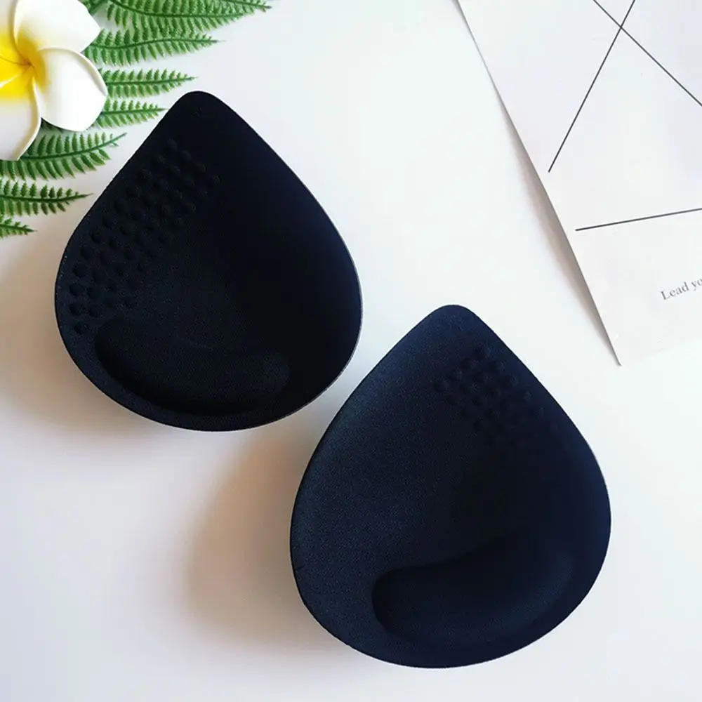Push Up Padding Bikini Chest Cup Swimwear Inserts Triangle Intimates Accessories Bra Padding Chest Enhancers Latex Bra Pad