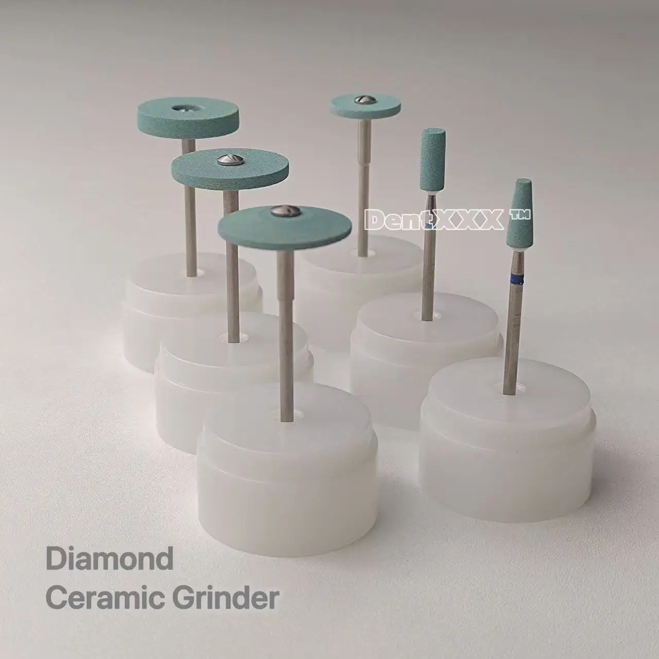 

Diamond Polishing Stone Grinder 2.35mm Shank Coarse Grit Polishing Head for Finshing