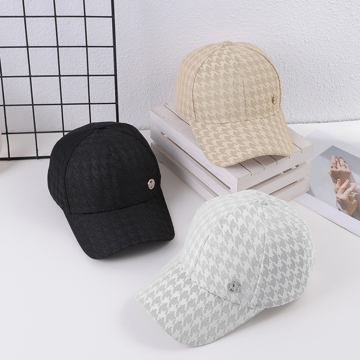 Neue Frühling und Sommer Spitze Sockel Diamant Buchstabe M Logo Schatten Baseball Kappe Outdoor Reise verstellbare Kappe