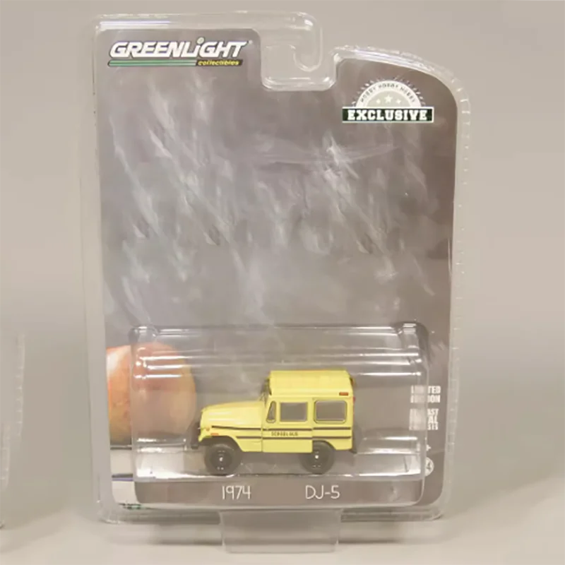 

Diecast 1:64 Scale Greenlight 1974 DJ-5 Alloy Vehine Model Finished Simulation Collection Decoration Gift Toys Display