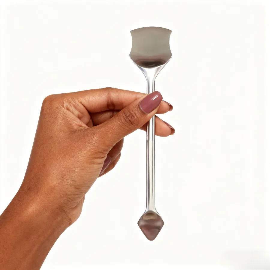 1PC Double Head Blackhead CleanScraper Blemish Spot Extractor Skin Scrubber Spatula Facial Care Beauty Tools